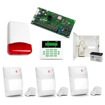 SYSTEM ALARMOWY SATEL CA-5 KPL LCD+ 3x AQUA PLUS + TI700